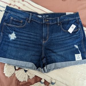 BRAND NEW Old Navy Boyfriend 3" Denim Shorts